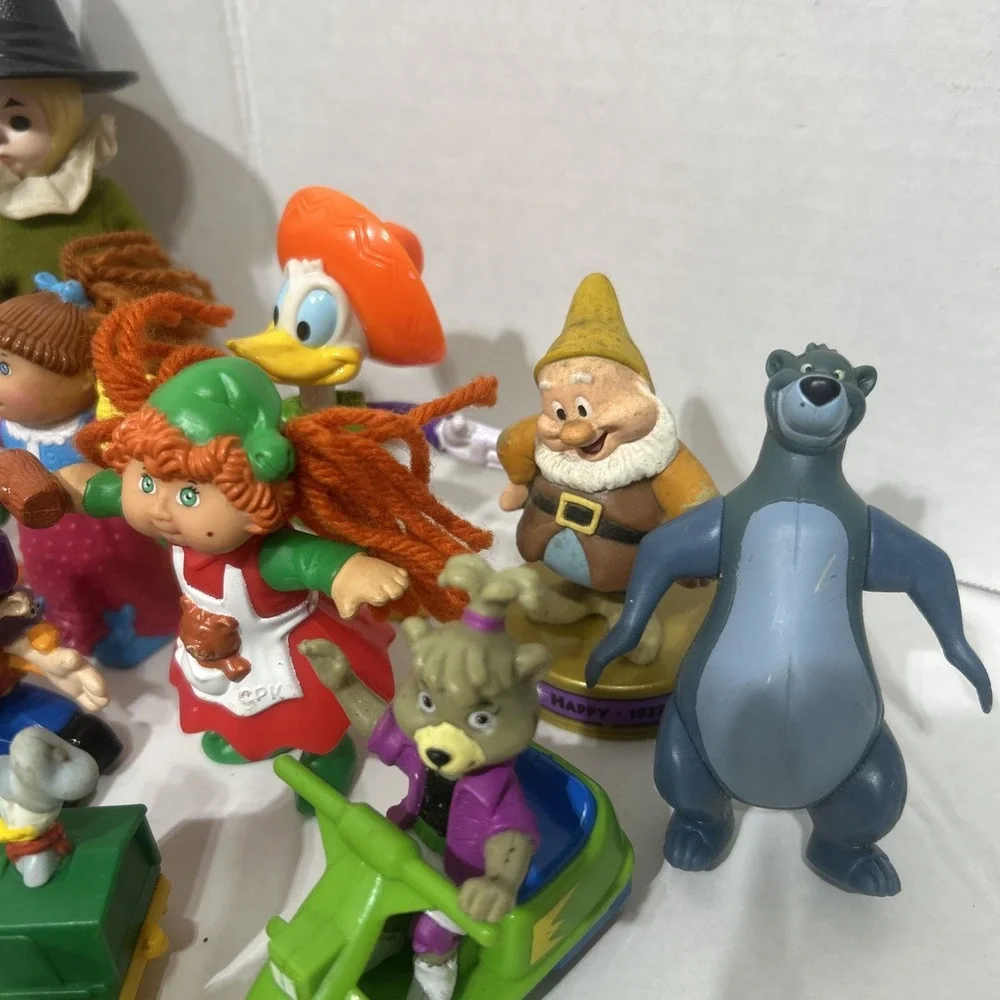 Vintage 80s 90s McDonald's Happy Meal Toy Lot Disney Animaniacs CPK Bobby